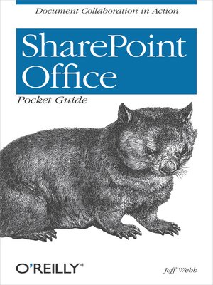 cover image of SharePoint Office Pocket Guide